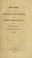 Cover of: Minutes of the ... annual sessions of the Synod of North Carolina ...