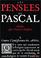 Cover of: Les pensées de Pascal