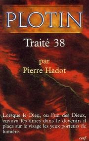Cover of: Traité 38 (VI, 7)