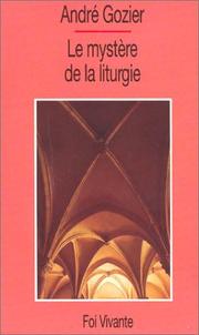 Cover of: Le mystère de la liturgie