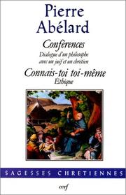 Cover of: Conférences  by Pierre Abélard, Maurice de Gandillac