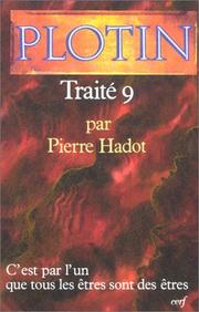 Cover of: Les Ecrits de Plotin, tome 3 : Traité 9 (VI, 9)