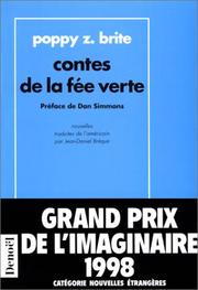 Cover of: Contes de la fée verte by Poppy Z. Brite