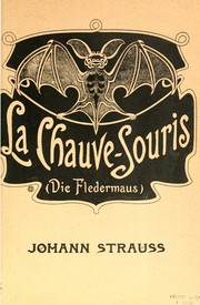 Cover of: La chauve-souris = by Johann Strauss