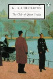 Cover of: The Club of Queer Trades by Gilbert Keith Chesterton