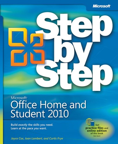 Microsoft Office home and student 2010 step by step by Joyce Cox