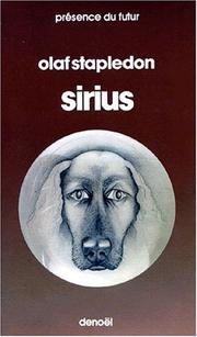 Cover of: Sirius by O. Stapledon