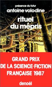 Cover of: Rituel du mépris