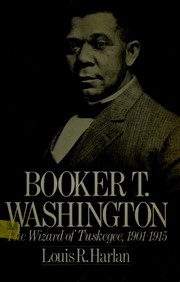 Cover of: Booker T. Washington by Louis R. Harlan