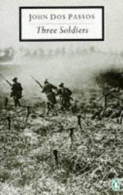 Cover of: Three Soldiers (Twentieth Century Classics) by John Dos Passos