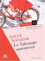 Cover of: Le Sabotage amoureux