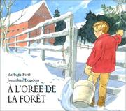 Cover of: A l'orée de la forêt