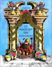 Cover of: Le Magicien DES Couleurs by Arnold Lobel, Arnold Lobel