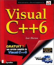 Cover of: Visual C++ 6 by Ivor Horton