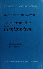 Cover of: Tales from the Heptaméron by Marguerite Queen, consort of Henry II, King of Navarre