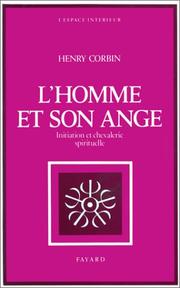 Cover of: L' homme et son ange by Corbin, Henry.