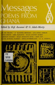 Cover of: Messages: poems from Ghana by Kofi Awoonor