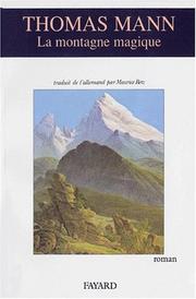 Cover of: La Montagne magique by Thomas Mann