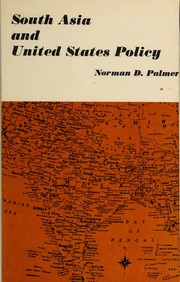 Cover of: South Asia and United States policy