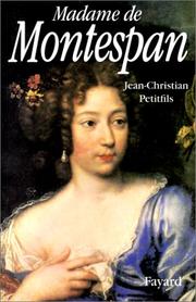 Cover of: Madame de Montespan by Jean-Christian Petitfils