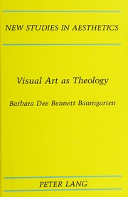 Cover of: Visual art as theology