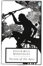 Cover of: Tarzan of the apes by Edgar Rice Burroughs