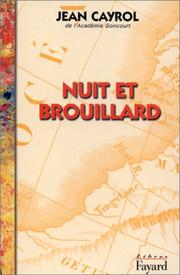 Cover of: Nuit et brouillard: suivi de, De la mort à la vie