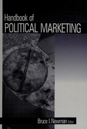 Cover of: Handbook of political marketing by Bruce I. Newman, editor