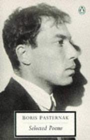 Cover of: Pasternak by Boris Leonidovich Pasternak, Boris Leonidovich Pasternak