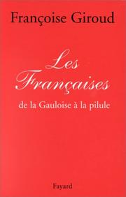 Cover of: Les Françaises by Françoise Giroud