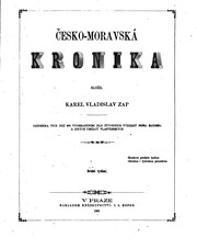 Cover of: Cesko-moravska kronika.