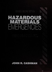 Cover of: Hazardous materials emergencies: response and control
