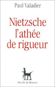 Cover of: Nietzsche: l'athée de rigueur