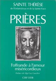 Cover of: Prières