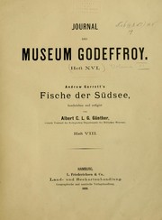 Cover of: Journal des Museum Godeffroy by Museum Godeffroy