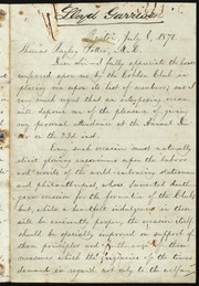 Cover of: [Letter to] Dear Sir by William Lloyd Garrison
