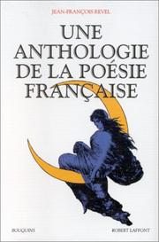 Cover of: Une Anthologie de la poésie française