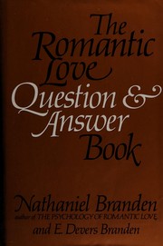 Cover of: The romantic love question & answer book