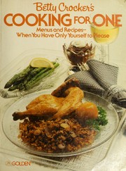 Cover of: Betty Crocker's Cooking for one