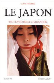 Cover of: Le Japon, dictionnaire et civilisation