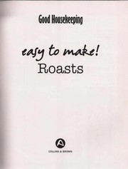 Cover of: Good Housekeeping easy to make! Roasts