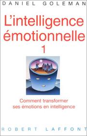 Cover of: L'intelligence émotionnelle