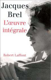 Cover of: Jacques Brel Complete Lyrics