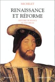 Cover of: Renaissance et Réforme