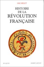 Cover of: Histoire de la Révolution française, tome 1