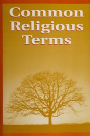 Cover of: Common Religious Terms