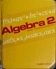 Cover of: Algebra 2 and Trigonometry