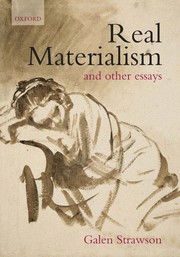Cover of: Real materialism and other essays