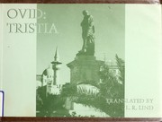 Cover of: Tristia by Ovid
