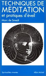 Cover of: Techniques de méditation